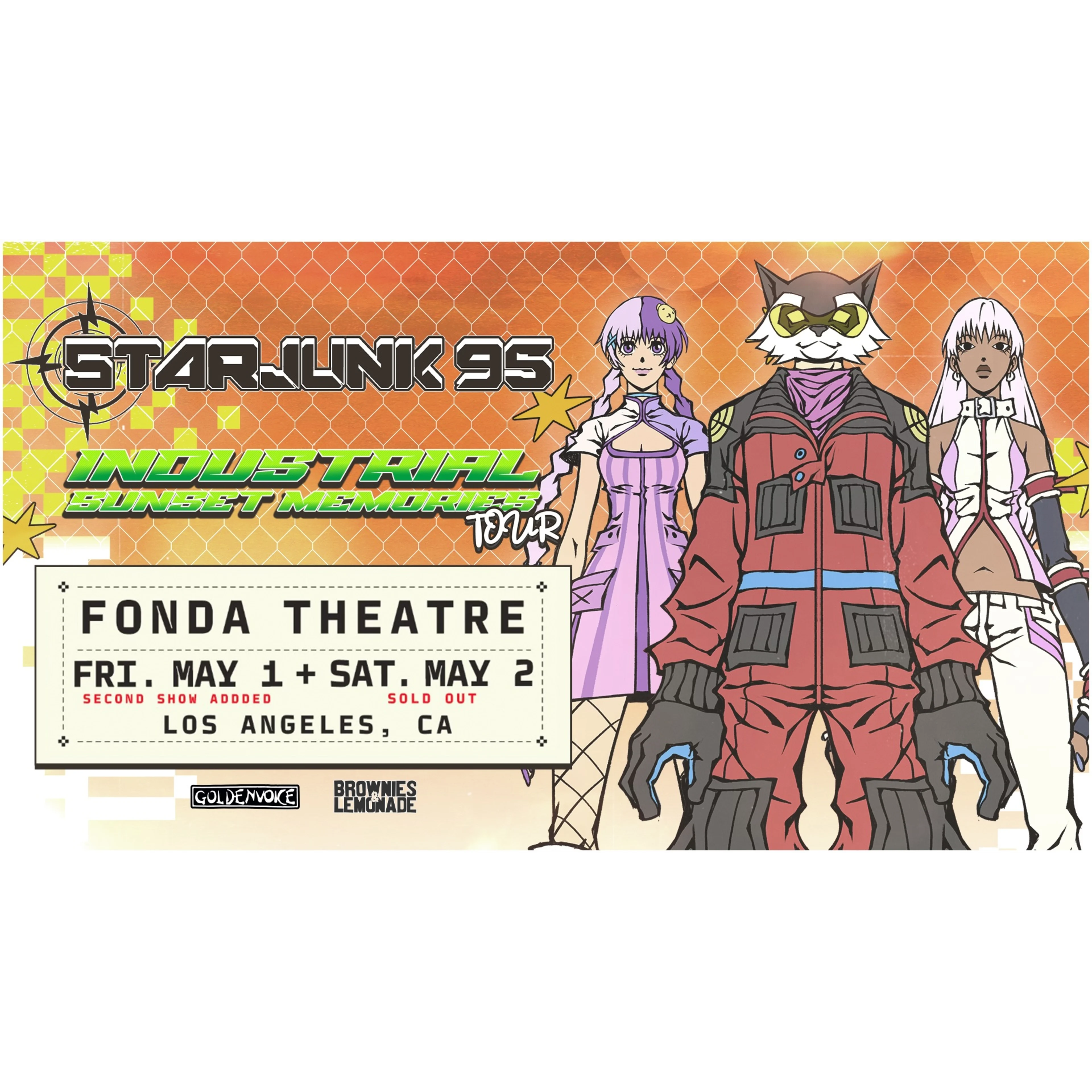 Starjunk 95 2026 live concert poster
