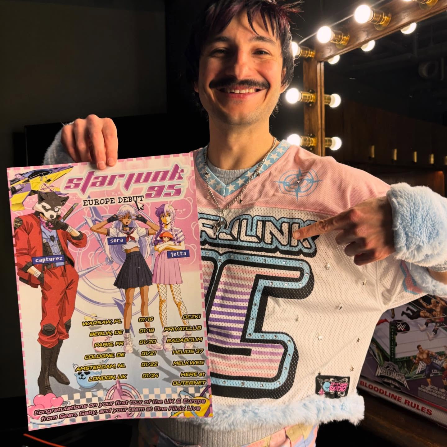 Starjunk 95 performing on tour